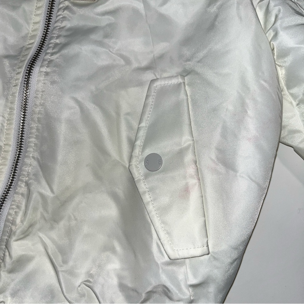 Cream white bomber jacket - Picture 6 of 10